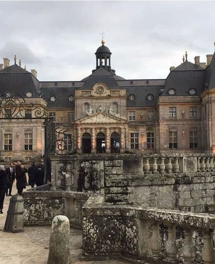 Private reception at a château, an MSCP assignment